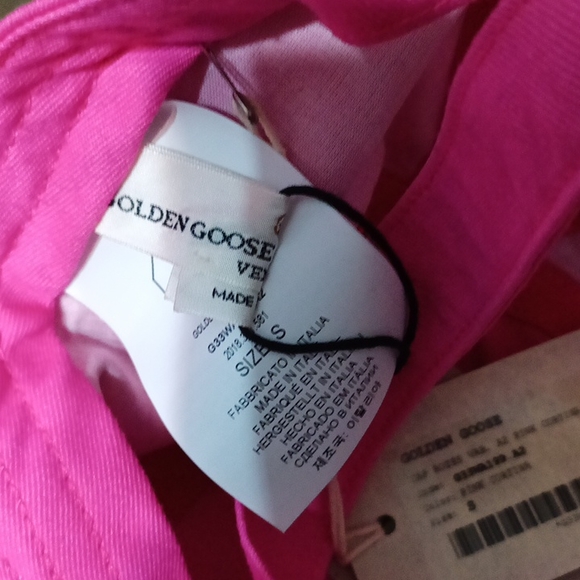 Golden goose women's pink size small hat - Picture 9 of 13